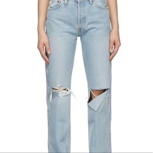 REDONE HIGH RISE LOOSE JEANS